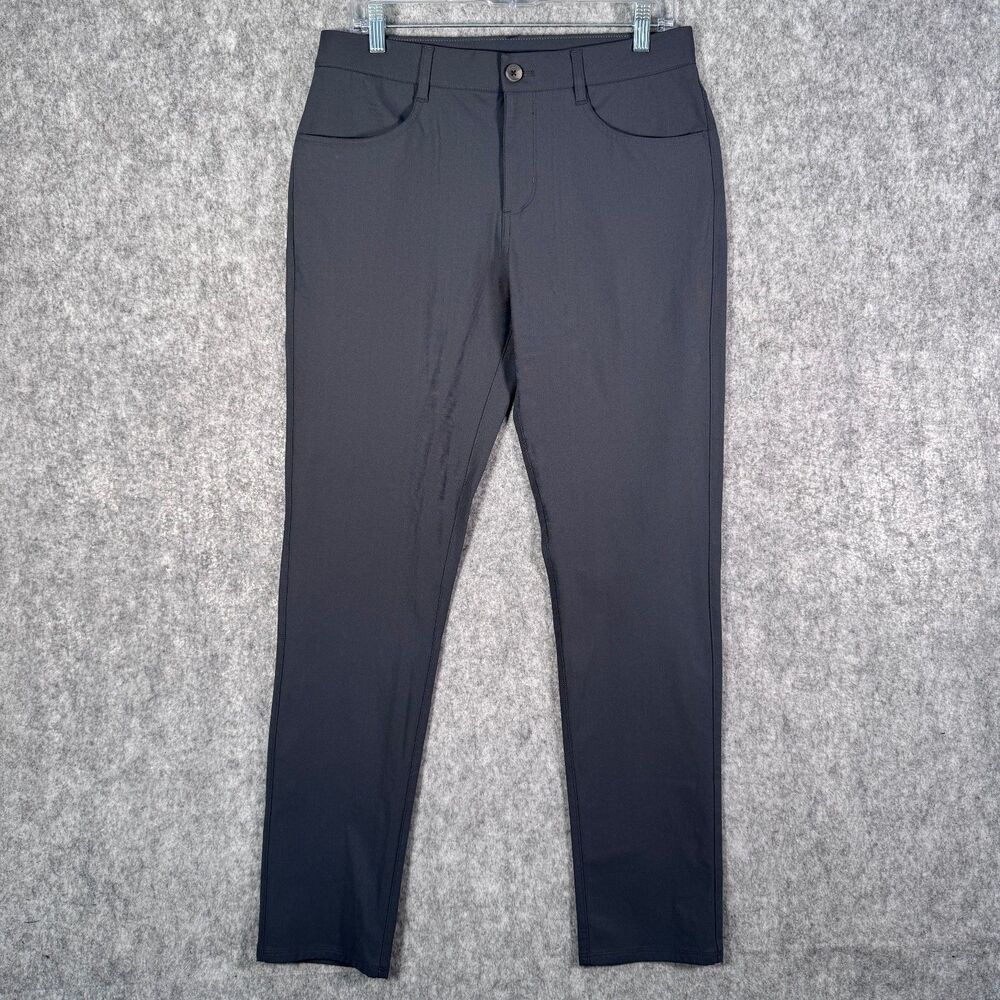 Vuori Meta Pants Mens 32x30 Gray 5 Pocket Chino Performance Slim